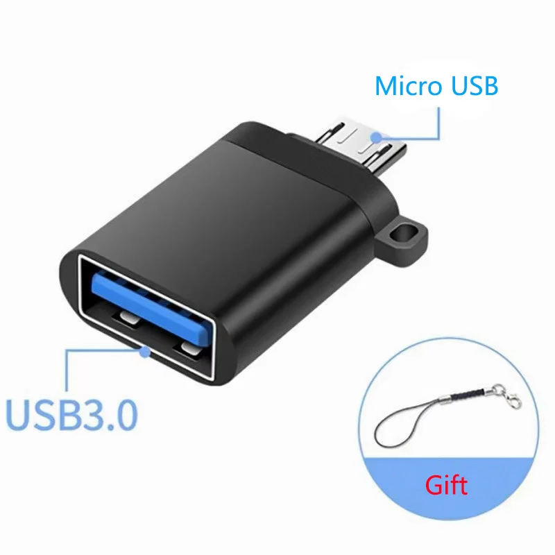 2023 USB 3.0 Type-C OTG Adapter Type C USB C Male To USB Female Converter USBC OTG Connector