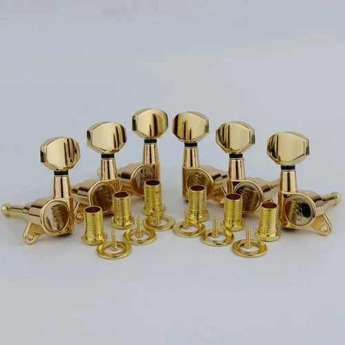 Imagen 2 del producto Wilkinson-cabezales de máquina de guitarra eléctrica WJN07, sintonizadores de relación de engranaje 1:19 para ST o TL, clavijas de afinación plateadas cromadas, nuevo