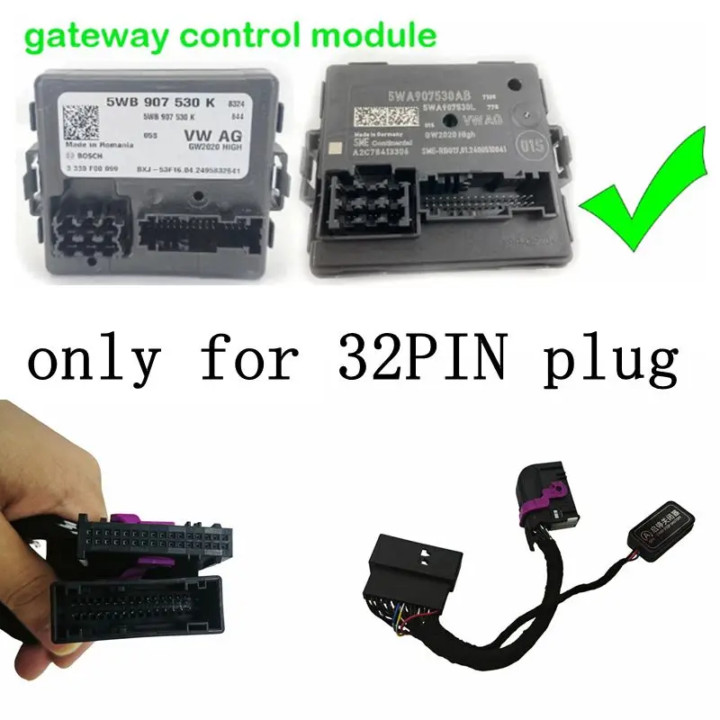 Auto Start-Stopp-Motor-System Deaktivierungs-Kabel-Stecker für VW Volkswagen Caddy MK5 2020-2024 – Detail 6
