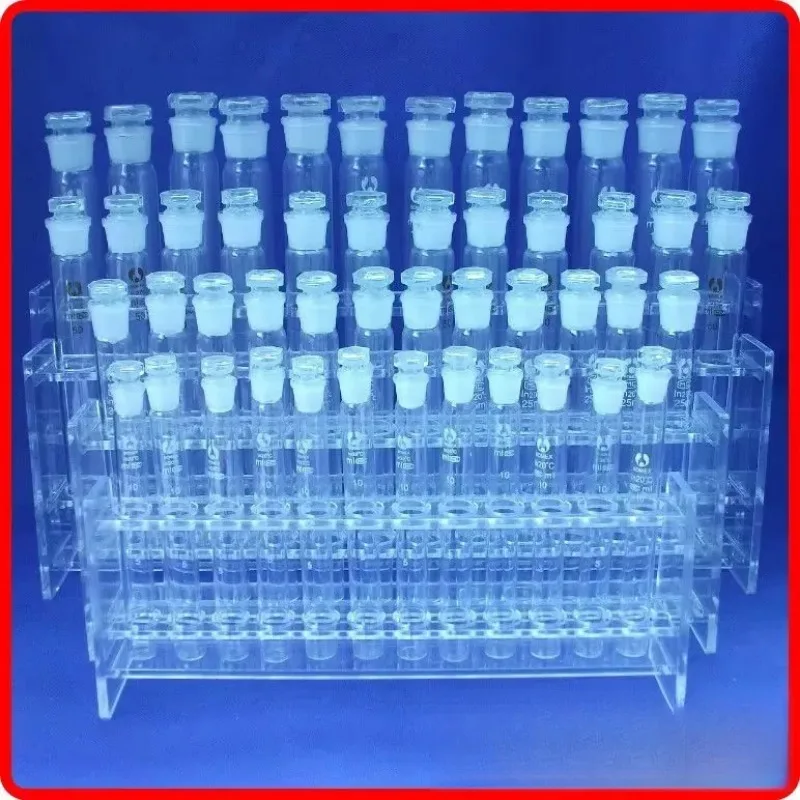 1pc Glass Nessler Colorimetric Tube with Stopper, 10/25/50/100ml Lab Use