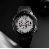 SYNOKE Men Electronic Watch Sports For Men Waterproof Luminous Multi Function Outdoor Mountaineering Large Screen Electronic Wat 4