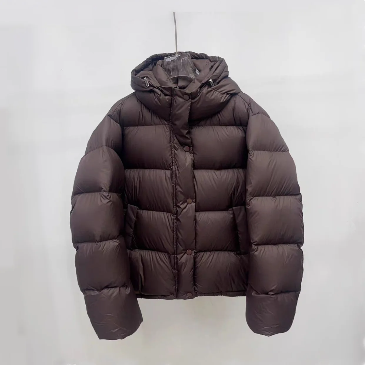 

Women's Hoodie Thickened Warm Bread Coat 90 White Duck Down Jacket Cloud Puffer Down Jacket Winter Hoodie Thickened Warm Outwear