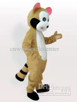 Disfraz de Mascota de dibujos animados de mapache de espuma para adultos, Vestido de felpa de Navidad, disfraz de Mascota de Halloween, gran oferta, nuevo