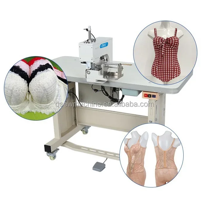 QS-212 Underwear wire steel ring machine automatically wear underwear bra wire equipment