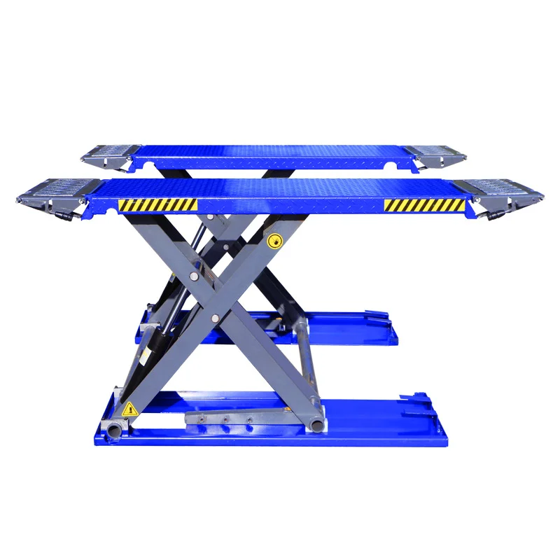 Factory Made Scissor Car Lift Electric Hydraulic Lift 4000kg Movable Car Maintenance Lift Platform