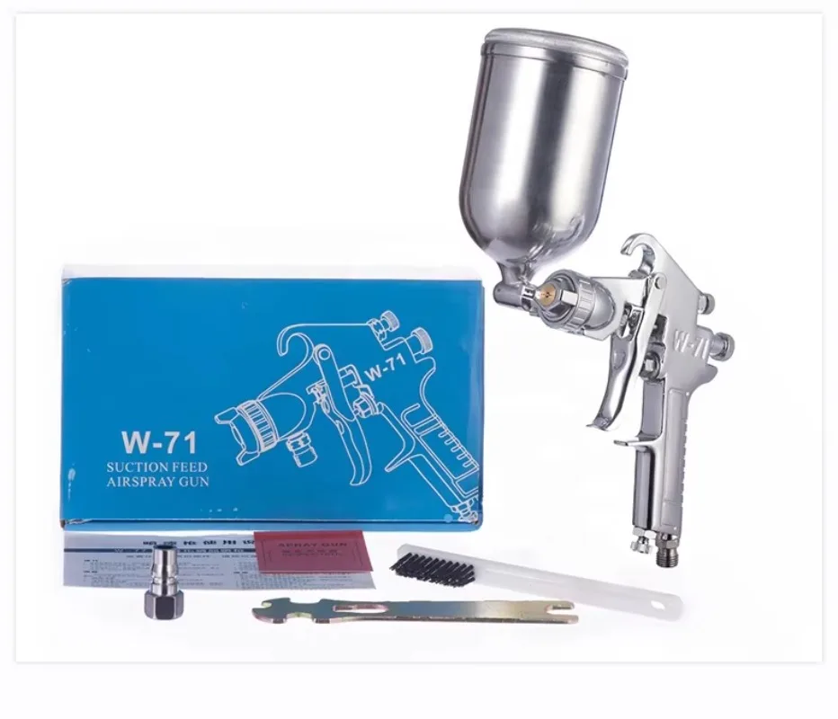 

W-71 Professional Furniture Spray Gun W71 Alloy Spray Nebulizer Tool with 1000ml Hopper