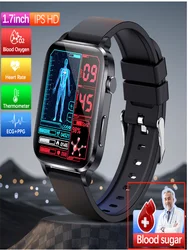 Blood lipid and uric acid three high smart watch fitness tracking Bluetooth call health smart watch 2024 new