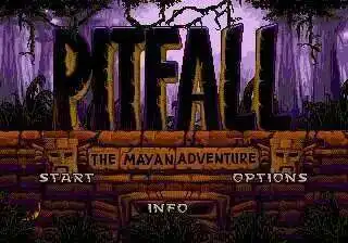 PITFALL THE MAYAN ADVENTURE Region Free 16Bit MD Game Card For Sega Mega Drive For Genesis