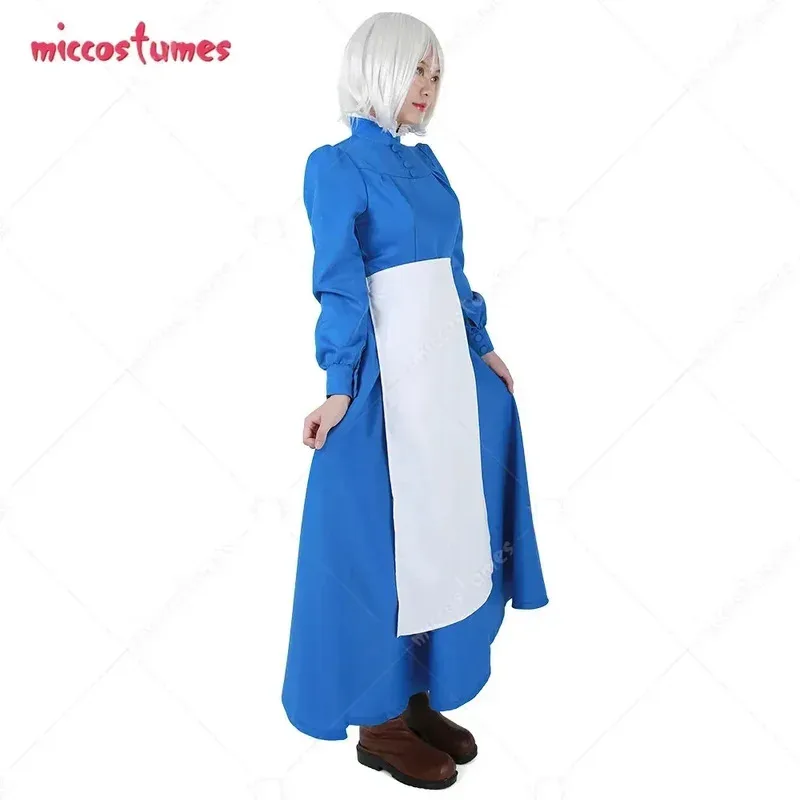 أزياء Miccostumes's-8 النسائية Sophie Blue Dress التنكرية مع مريلة #4