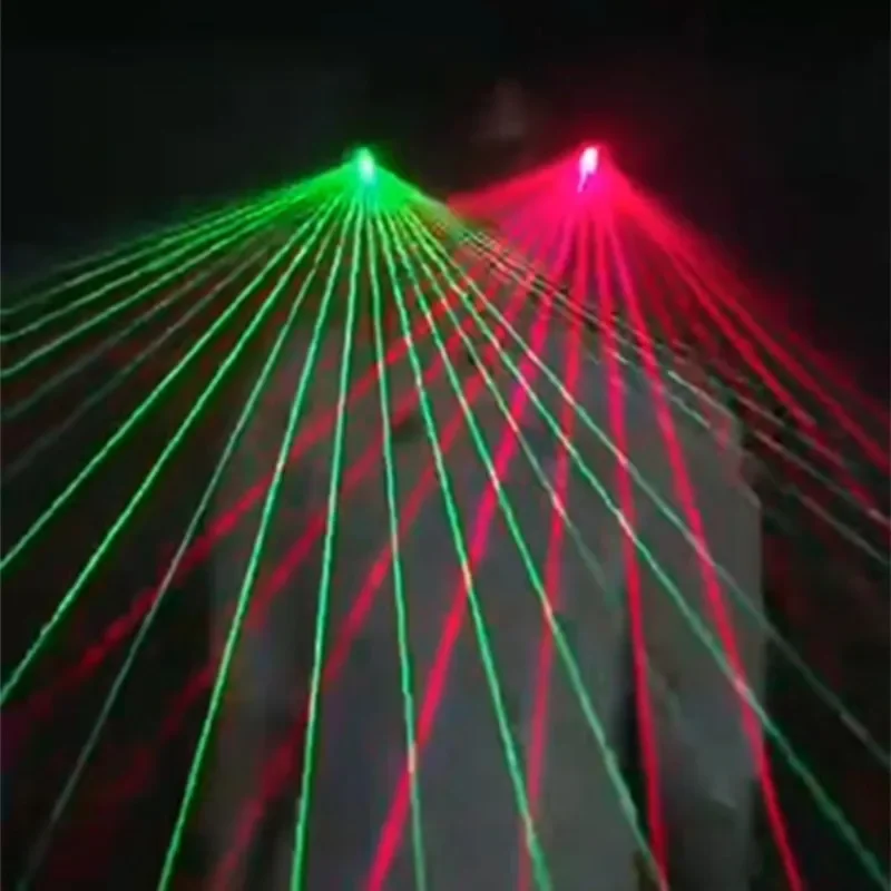 

Multi-line Laser Glasses DJ Beam Portable Eyeglasses Party Stage Light Dancer Show Luminous Costumes Performance Nightclub Event