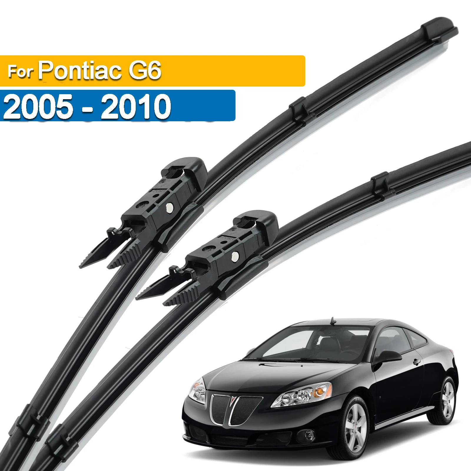 Escobillas Delanteras para Limpiaparabrisas Erick para Pontiac G6 2005-2010, Escobillas para Parabrisas, Limpiaparabrisas para Auto, 24"+21"