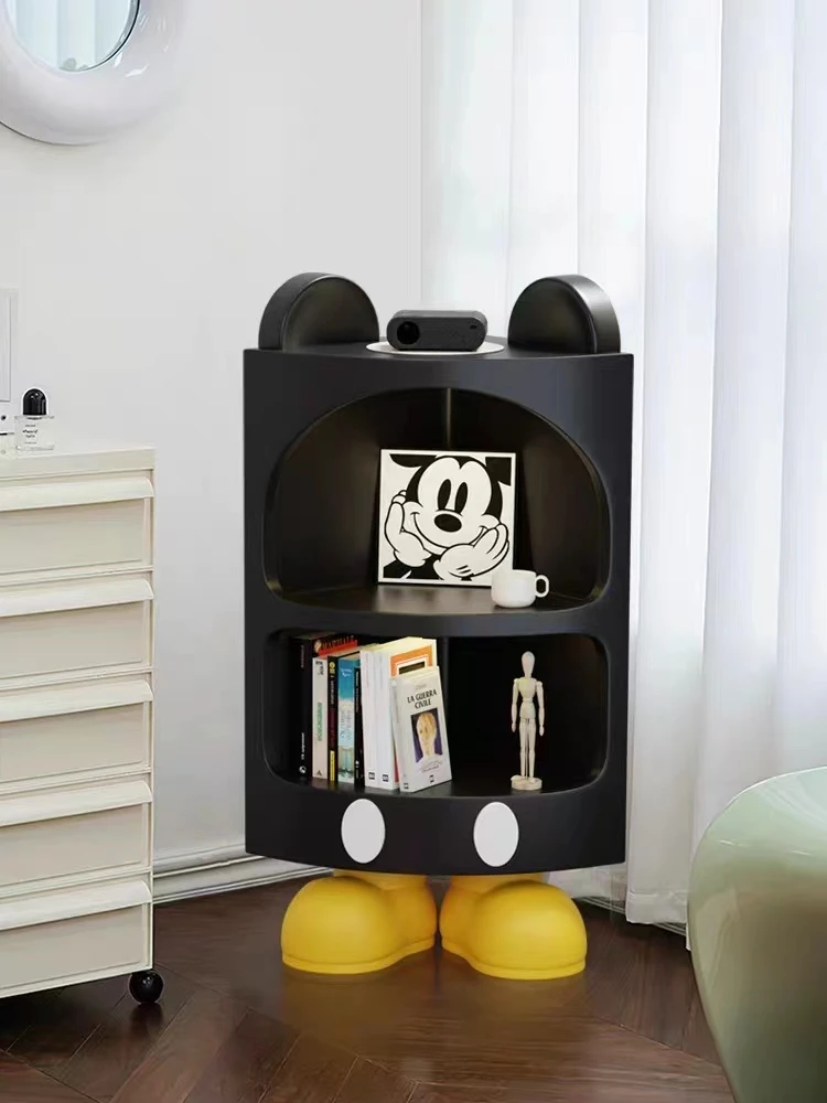 Storage Coffee Table Floor Decoration Living Room Storage  Corner Cabine Bookcase Bedroom Bedside Cabinet Sofa Side Table Home F