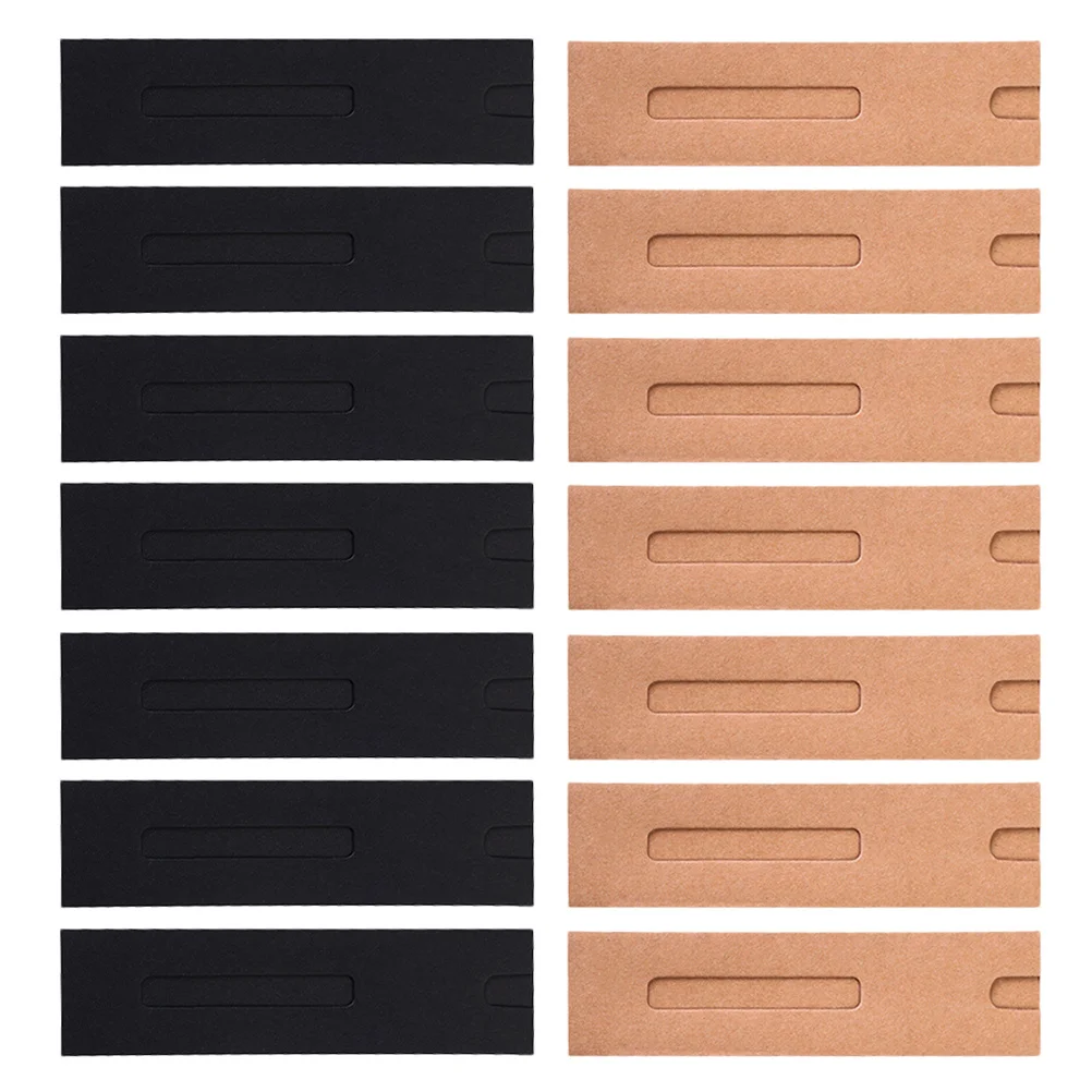 

30Pcs Folding Pen Packing Bag Premium Kraft Paper Compact Size Smooth Finish Pen Sleeve for Gift Or Daily Use Paper Pencil Tube