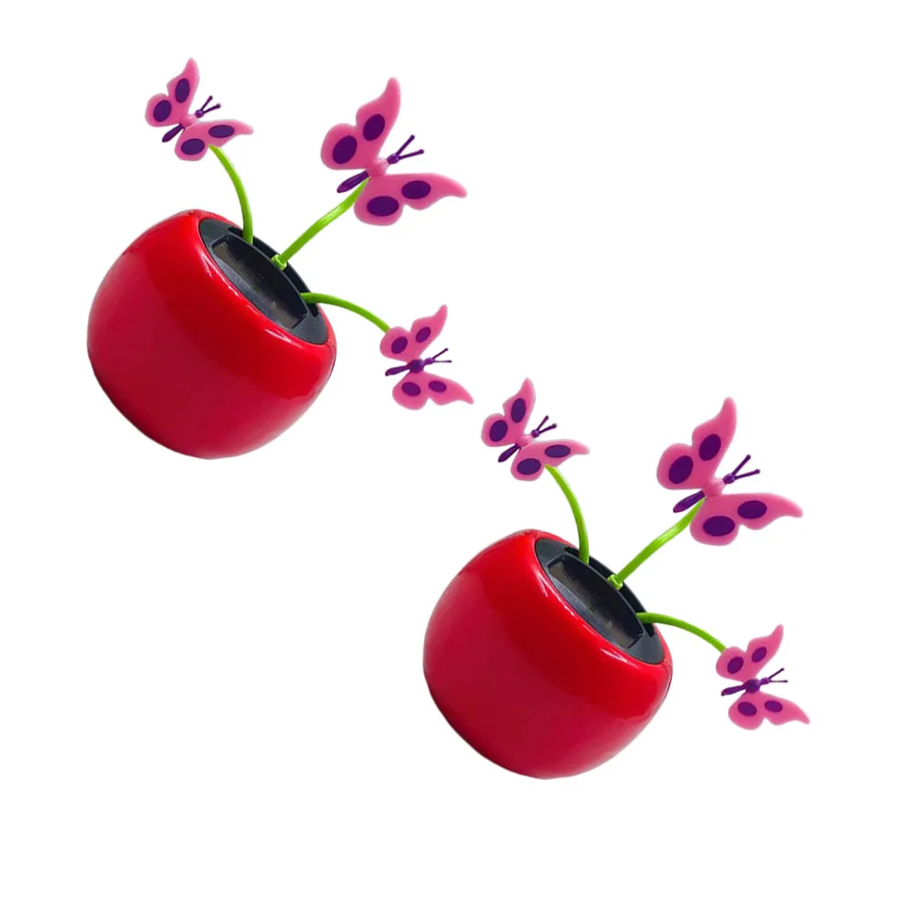 

2 шт., украшение для автомобиля на солнечной батарее, качели, подарок, АБС-пластик, декор для рабочего стола, украшение для офиса и дома, забавный подарок для розыгрыша на солнечной энергии