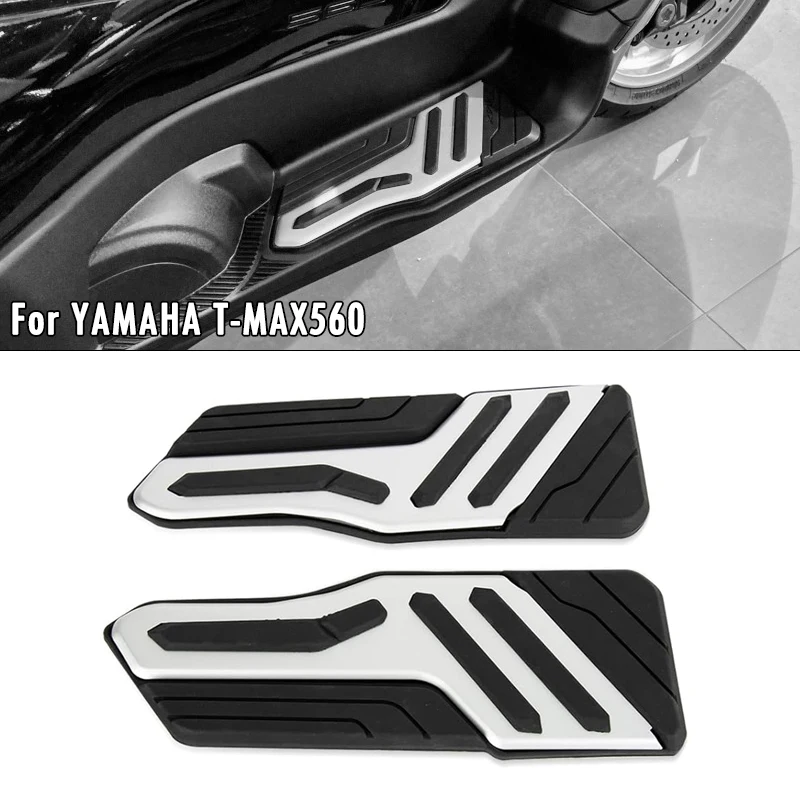 

For YAMAHA Tech Max T-MAX TMAX 560 TMAX560 T-MAX560 2022-2025 Motorcycle Footboard Step Footrest Pads Plates Board Pedals Bottom