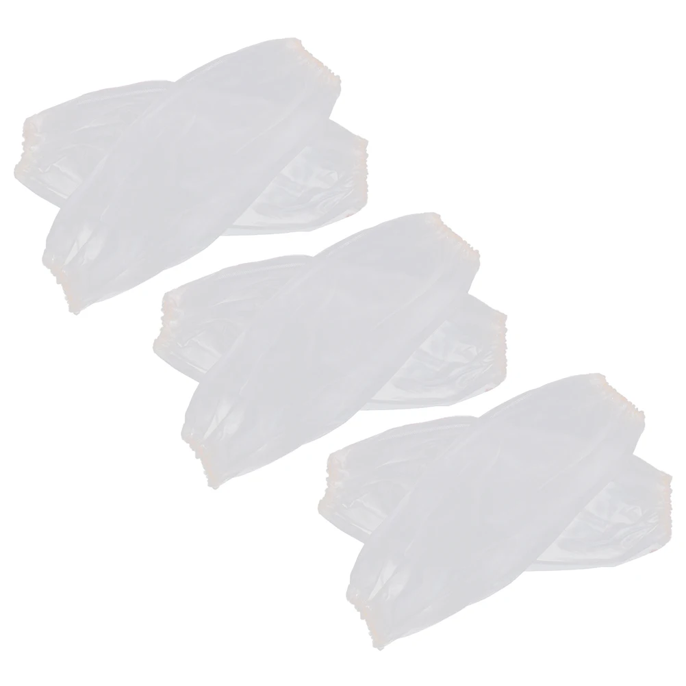 

Cleaning Sleeves Oilproof Arm Thicken PVC Oversleeve Kitchen Transparent Protective Gloves Practical Environmental Easy