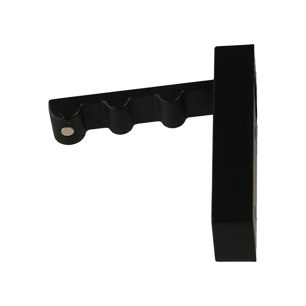Simple Zinc Alloy Folding Wall Hook Rustproof Heavy Duty Matte Black Towel Hanger Wall Hanging Hidden Robe Hook Bag