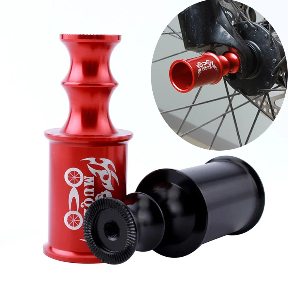 MTB Quick Release Axis Bicycle Hubs Bicycle Accessories Rear Dial Protector Wheel Lamp Holder Extension Light Mount