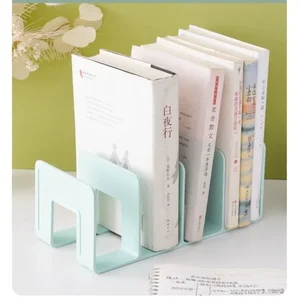 Multi-Function Book Magazine Bookshelf, storage support, table organizer, support for CD files, school supplies and office 8 Main Sales Support Book - №6