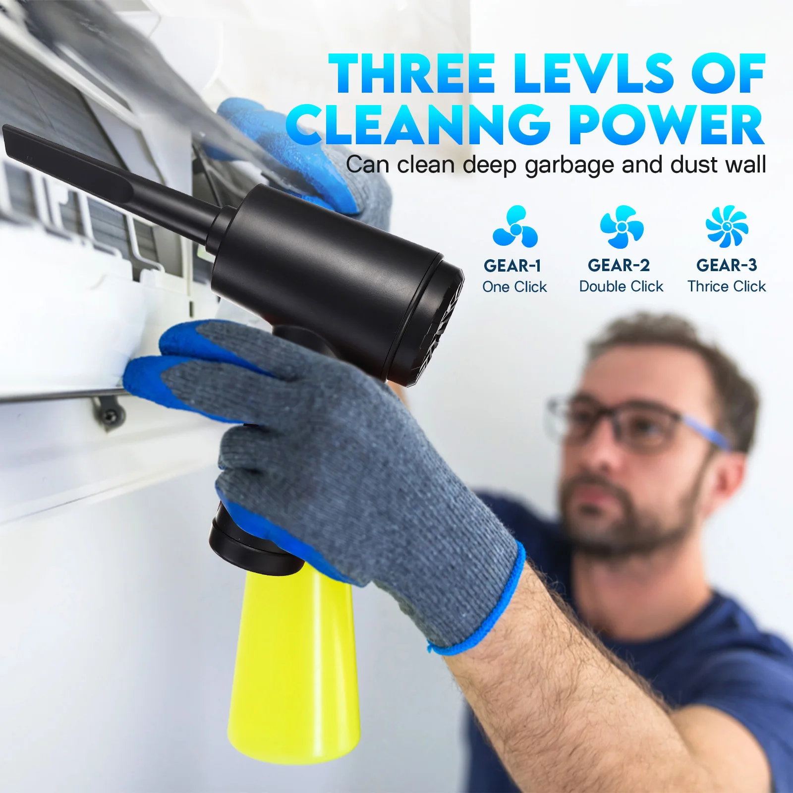 

Wireless Dust Collector Handheld Vacuum Cleaner Powerful Motor Car Home Portable Mini Blower Dust Absorber Vehicle Cleaner