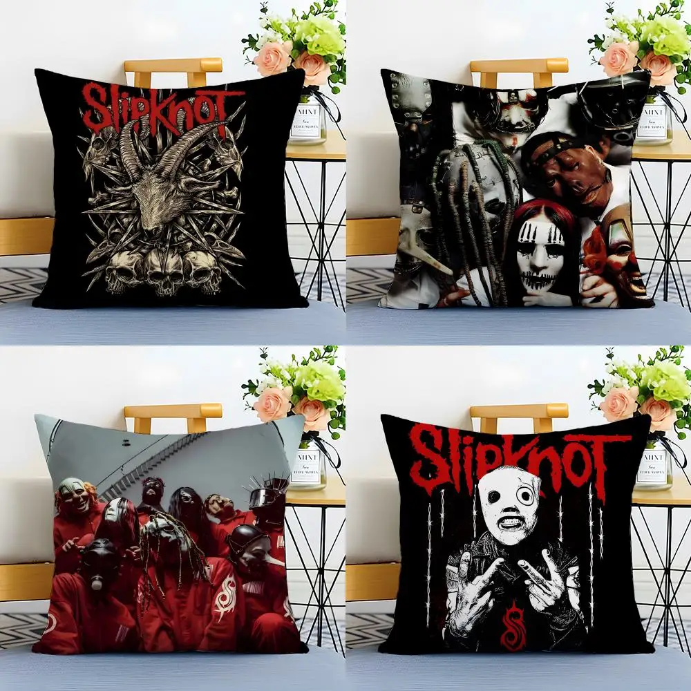 Slipknot Cushion Cover Washable Linen Pillowcase Soft  for Sofa Bed Cozy Home Room Decor