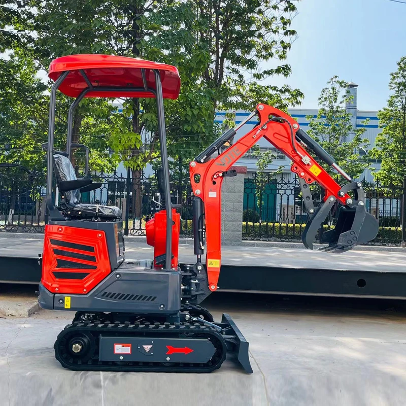 Giá Rẻ Nhất 1.2Ton Xe Đào Đất Mini Thủy Lực Chính Thức Aftersales Đào Bán Xe Đào Đất Mini 1 Tấn Mini Bagger Miễn Phí Vận Chuyển