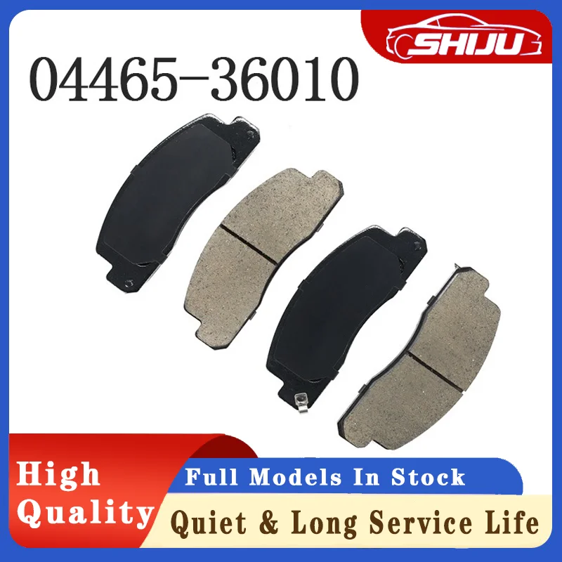 04465-36010/D1550 High-quality Ceramic Brake Pads, Front Brake Pads for Toyota Coaster (Latin America Version) 1993-2010