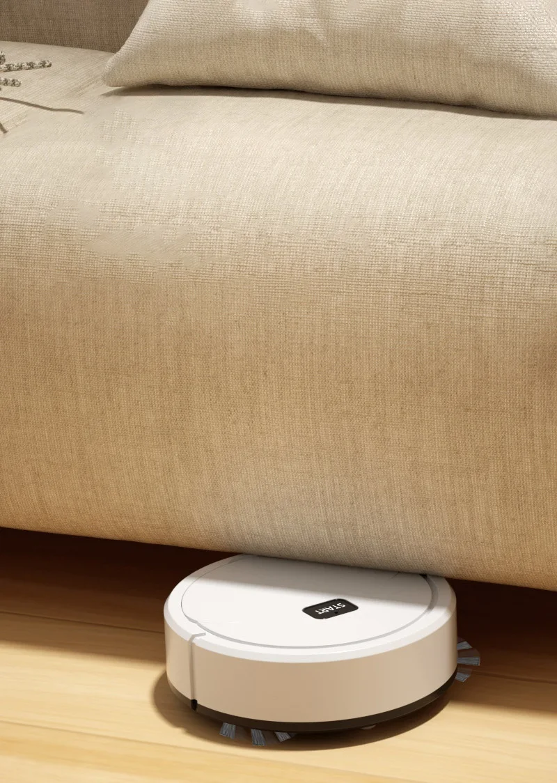 Imagem -02 - Xiaomi-portátil Mini Piso Robot Aspirador de pó Máquina de Varrer Casa Automática Usb Recarregável Molhado e Seco em 1