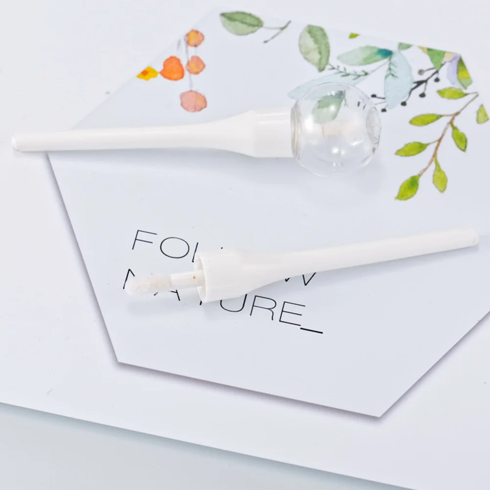 25 szt. Tubki na błyszczyk w kształcie lizaka, puste pojemniki na balsam do ust, lekkie tubki na szminkę w rozmiarze podróżnym, do samodzielnego wykonania błyszczyków.