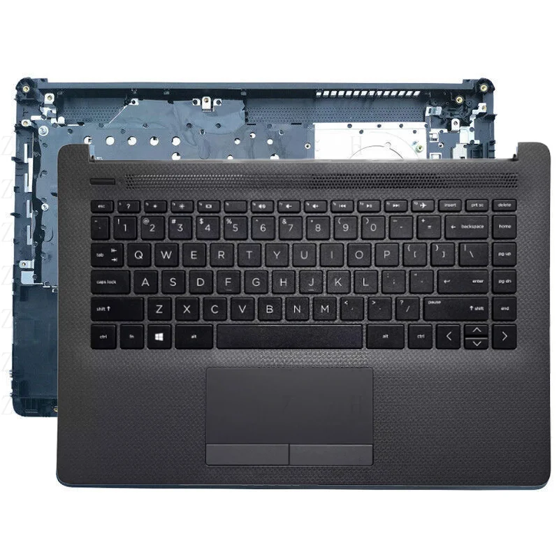 

Z Новинка для HP 14-CK 14-CM серая верхняя клавиатура США с упором для рук и сенсорной панелью L23491-001