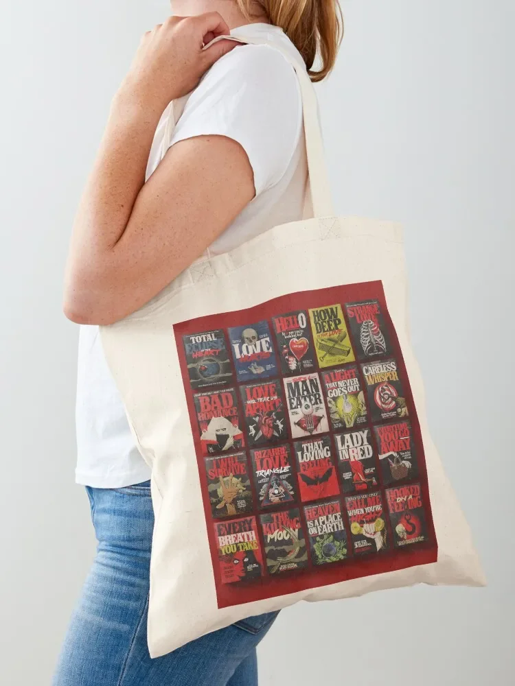 The Stranger Love Songs Tote Bag Handbags shopper bag woman Tote Bag