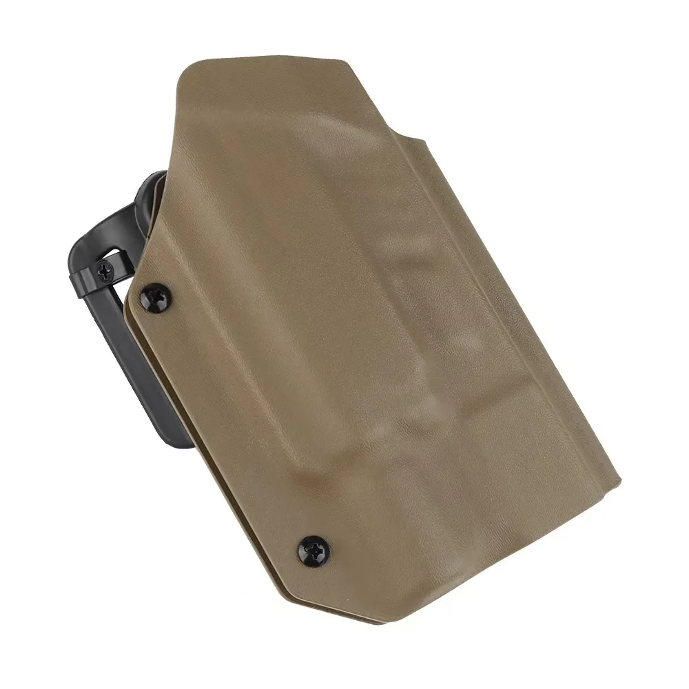 Coldre tático leve kydex com lanterna x300u para airsoft 9mm mag glock g17 g19 19x 22 23 34 35 45.40