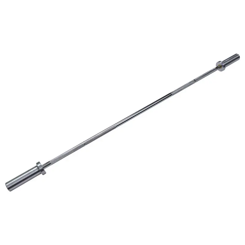 Equipo de gimnasio para Fitness, potencia de entrenamiento de 1,7 m, levantamiento de pesas de acero Olimpica, barra de barra técnica de competición de 20kg a la venta