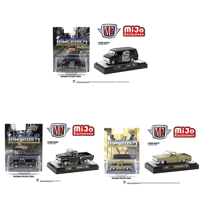 

New M2 1:64 Simulated Pickup Truck Classic Car Alloy Die-cast Car Model Collection Decorations Packaged and Shipped Perfectly