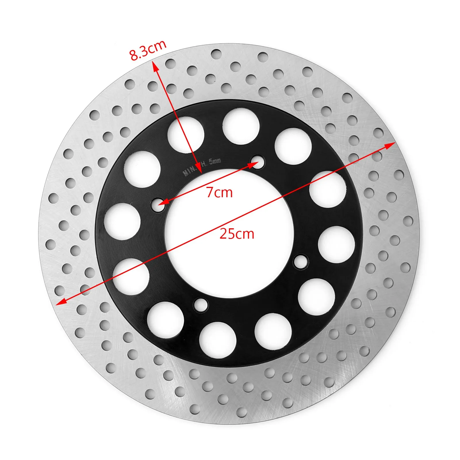 Rear Brake Rotor Disc Fit for Suzuki GSF GSX 250 400 GS500 GSX600F GSX750F 89-08