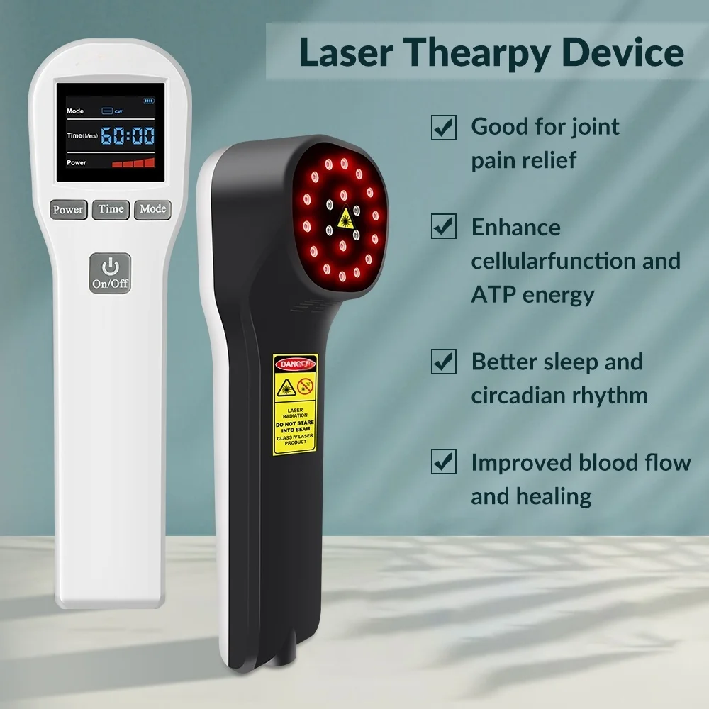 Portable Laser Therapy Handheld Massager for Body Care