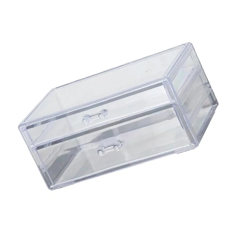 حاملي أدراج تخزين المكياج الأكريليون توفير المجوهرات والإكسسوارات