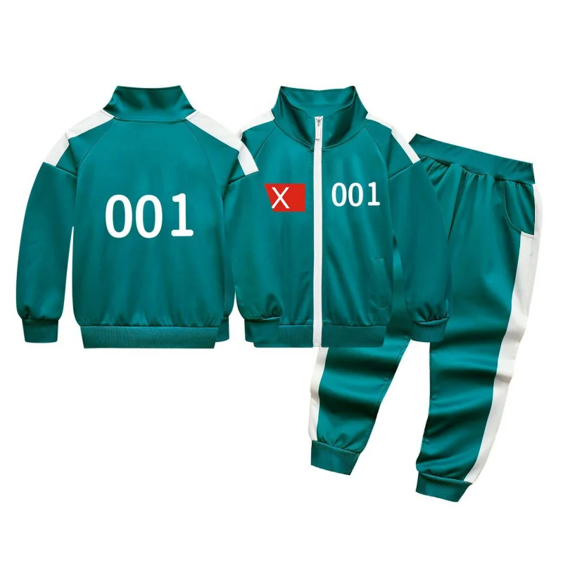 2025 جديد أزياء الهالوين O/X 001 الحبار التأثيرية سترة التي شيرت السراويل سيونغ جي هون ثانوس أوه إيل نام بدلة رياضية البلوز ★ ❤ ♡ ★