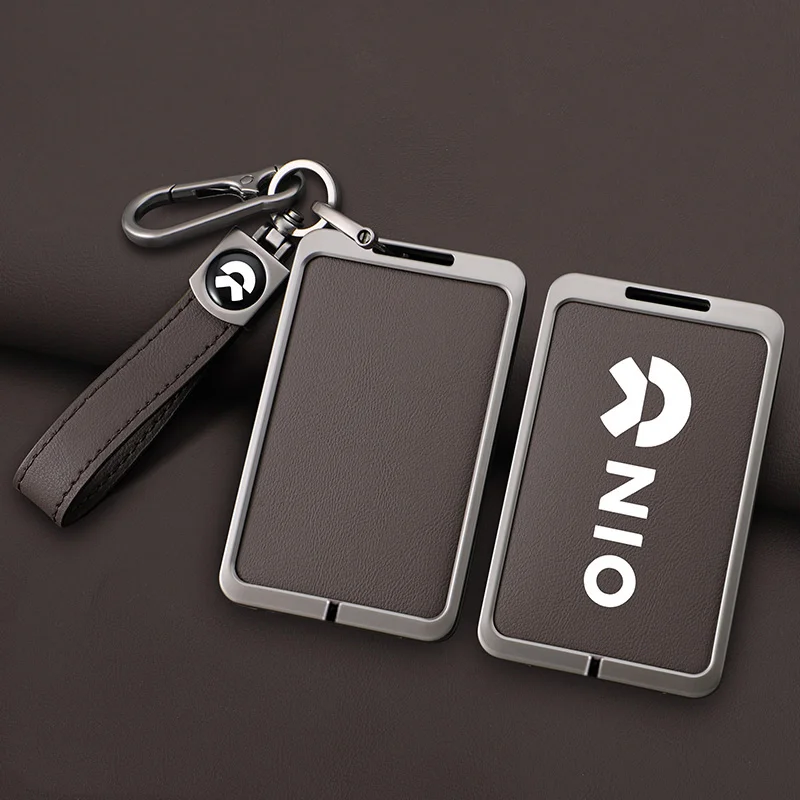 Car Smart NFC Card Key Case Cover For Wei Lai NIO ET5 ET7 ES7 EC7 ES6 ES8 EC6 Zinc Alloy Protector Holder Shell Accessories