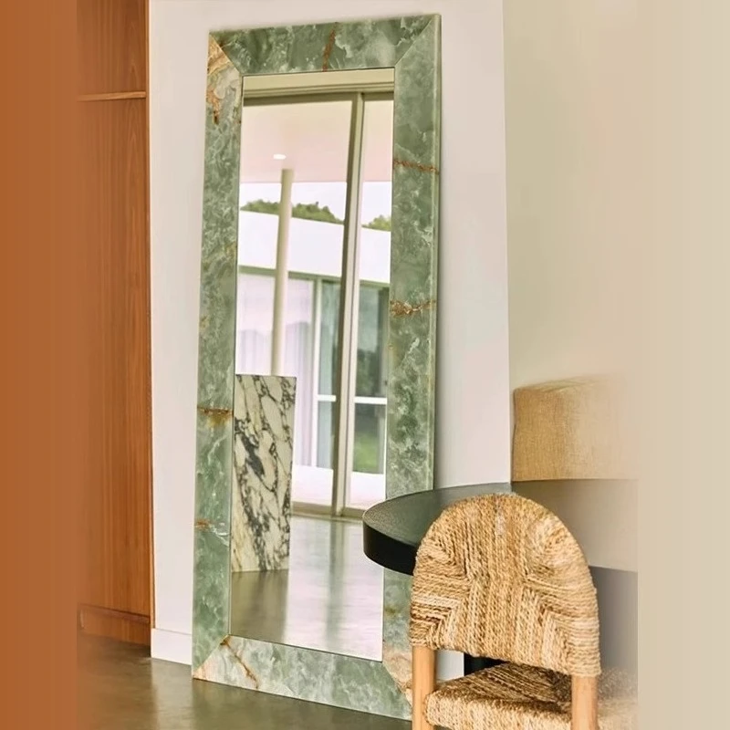 Full-length mirror full-length mirror floor-to-ceiling household three-dimensional
