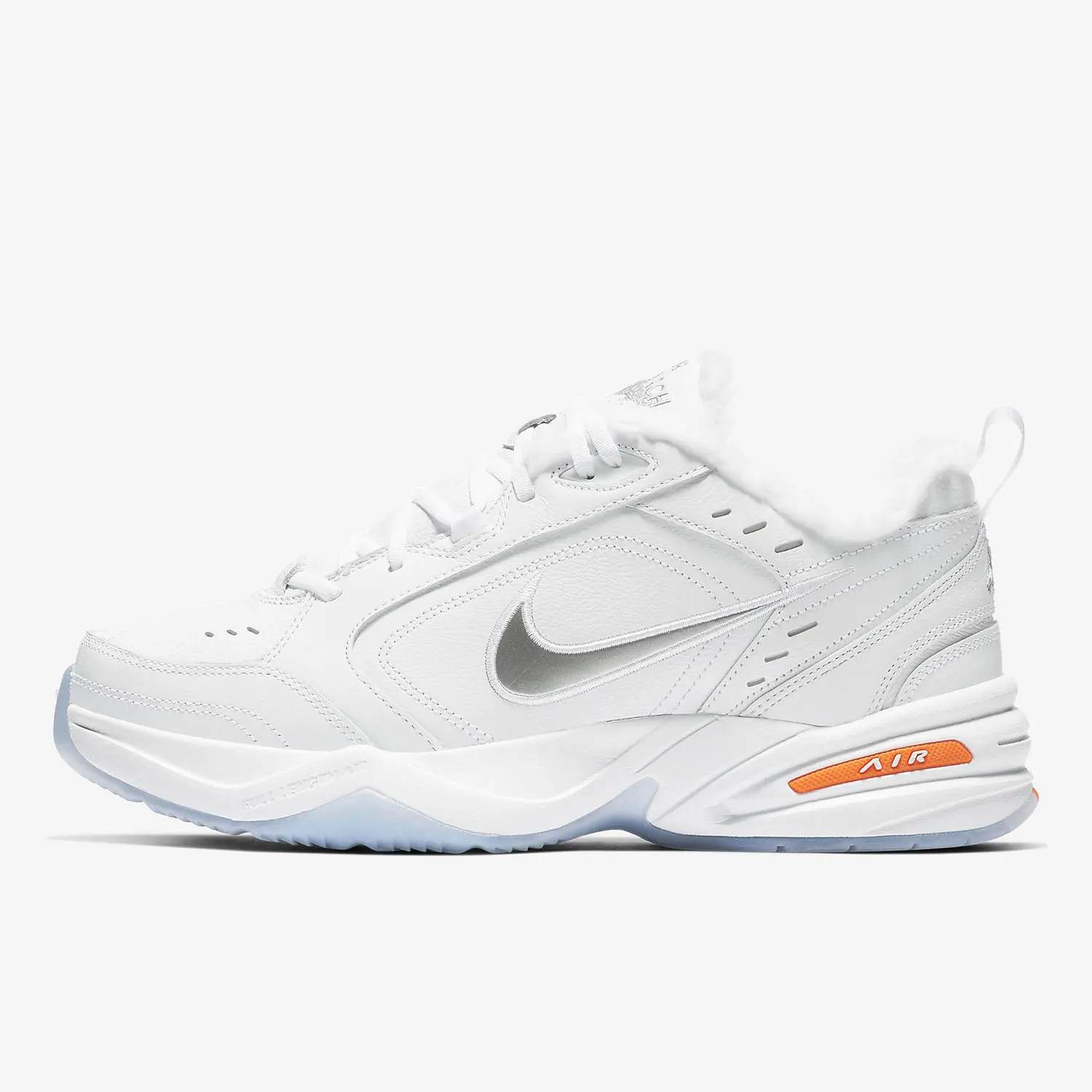 

Nike Genuine AIR MONARCH 4 Men's Low-Cut Fleece Dad Sneakers AV6676-100