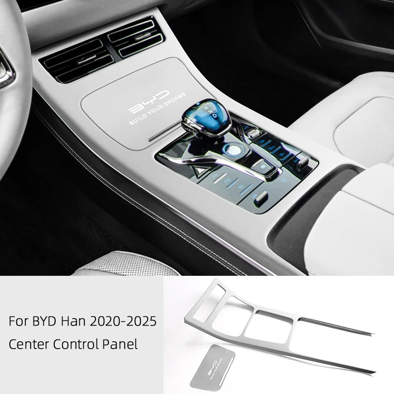 Leather Interior Overlay Kit for BYD Han EV 2020-2025 - Image 4