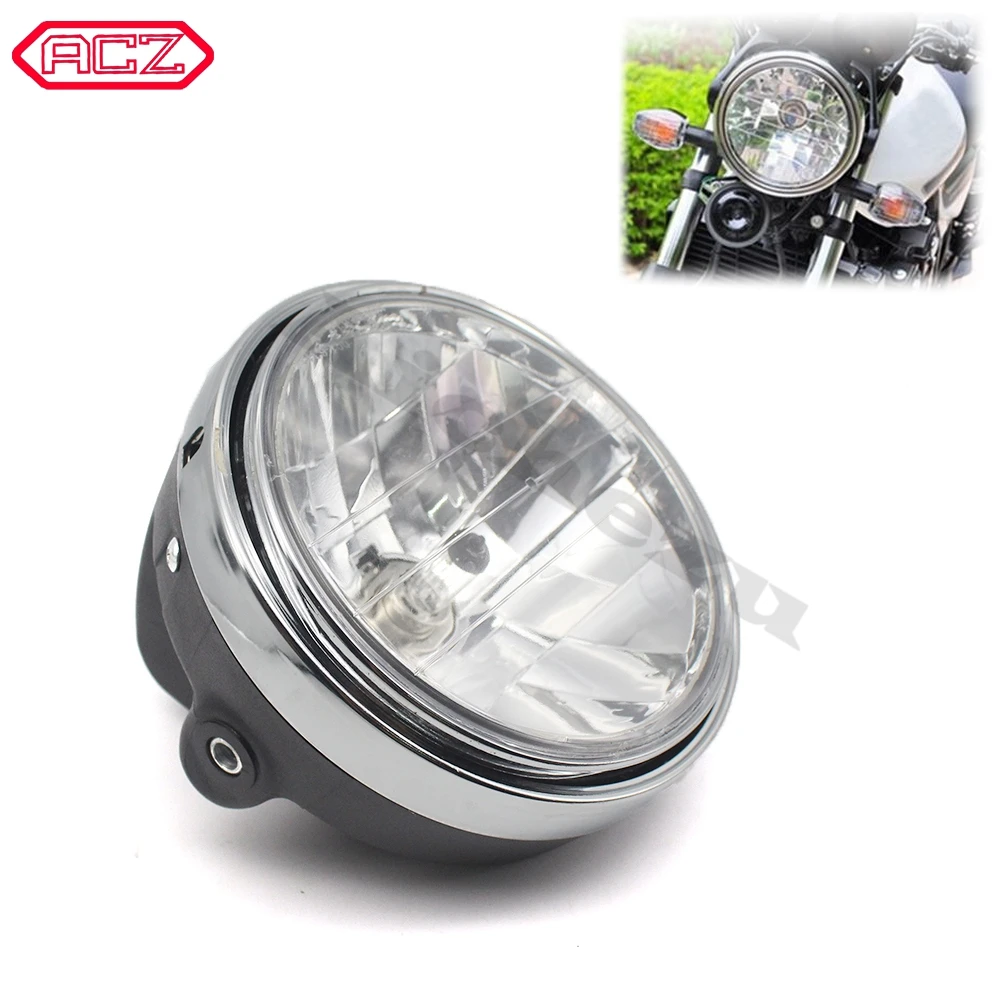 

Motorcycle Parts Crystal Headlight Front Lamp Head Light for Honda CB400 VTEC I II III IV CB750 VTR250 CB Hornet 250/600