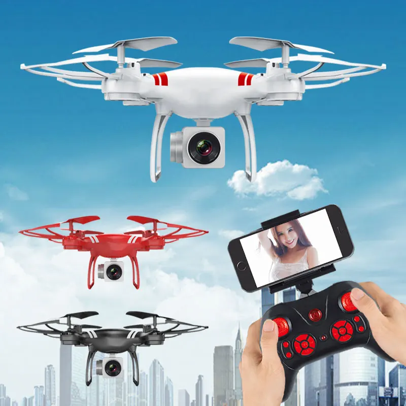 New HGRC S101 RC Drone With 4K Professional Dual Camera HD Wifi Fpv Photography Quadcopter Fixed Height Selfie Dron Toys For Boy