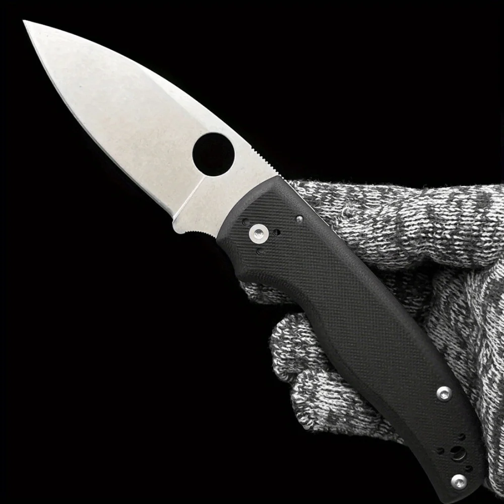 Multi Styles C229 EDC Pocket Folding Knife Flat Edge Handle Hiking Picnic Outdoor Barbecue Hunitng Self-defense Hand Knives Tool