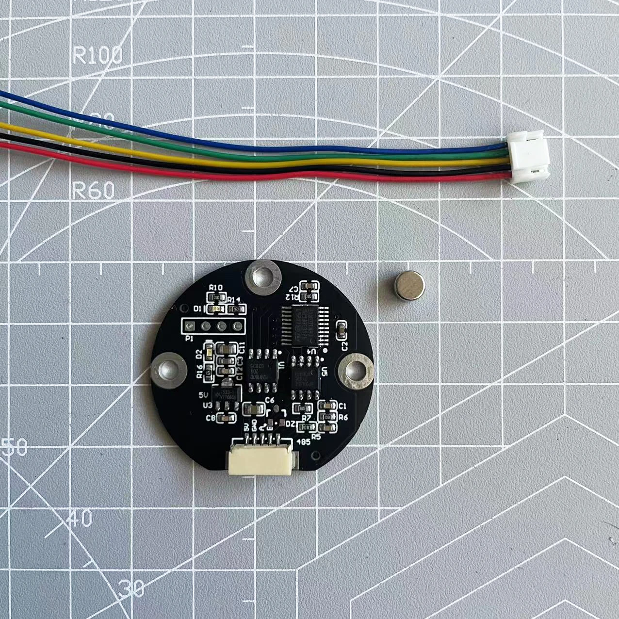 

High Precision 14-bit RS485 MODBUS Communication for Magnetic Encoder Angle Sensor