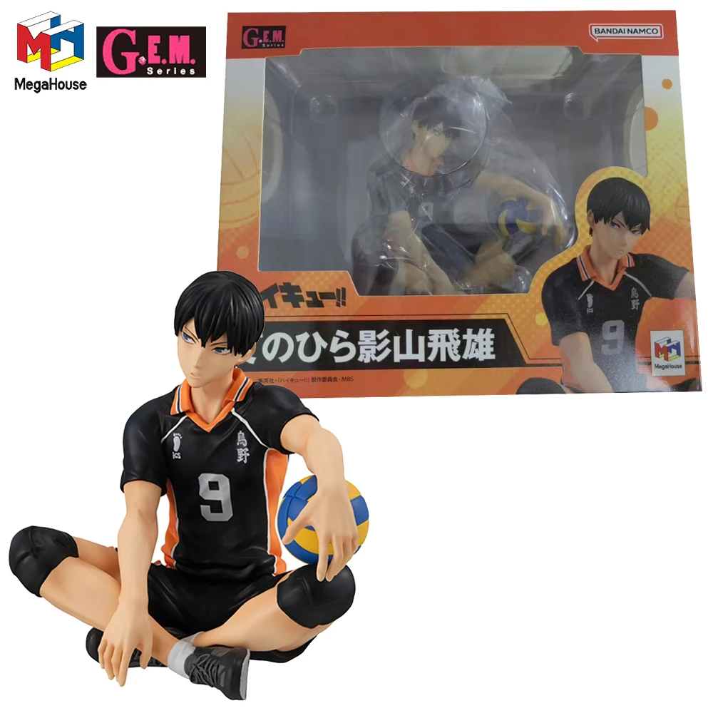 

[In Stock] MegaHouse G.E.M.Series Haikyuu!! Tobio Kageyama (Tenohira) Nice Collectible 95 mm Anime Figure Model Gift Toys