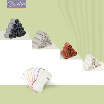 Elbaby جميع أنواع حفاضات إدراج الخيزران القطن ستوكات الخيزران الفحم القنب القطن تنفس لجميع حفاضات OS يغطي