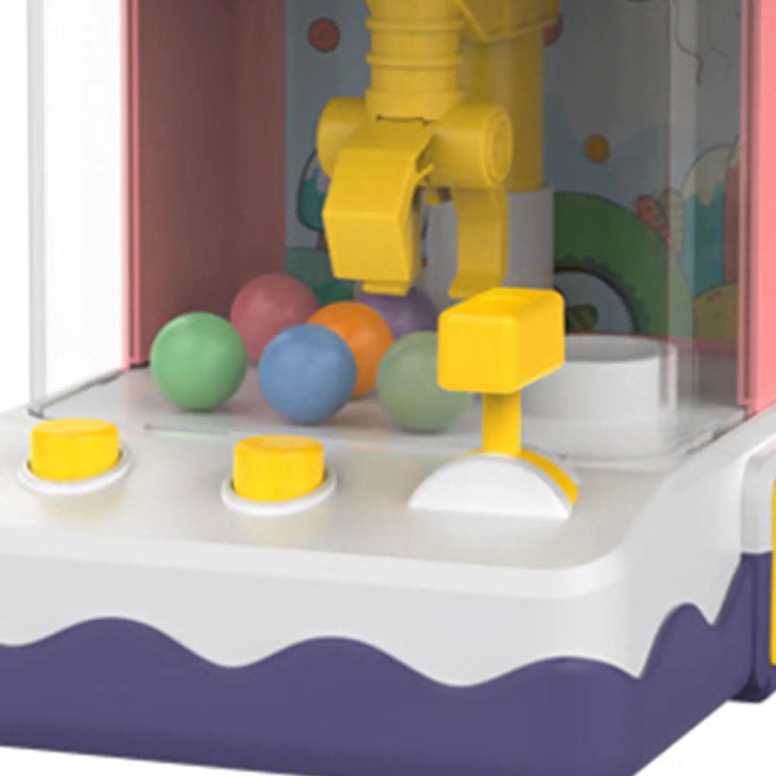 Childrens Mini Claw Machine Toy Vending Dispenser Arcade Game with Balls