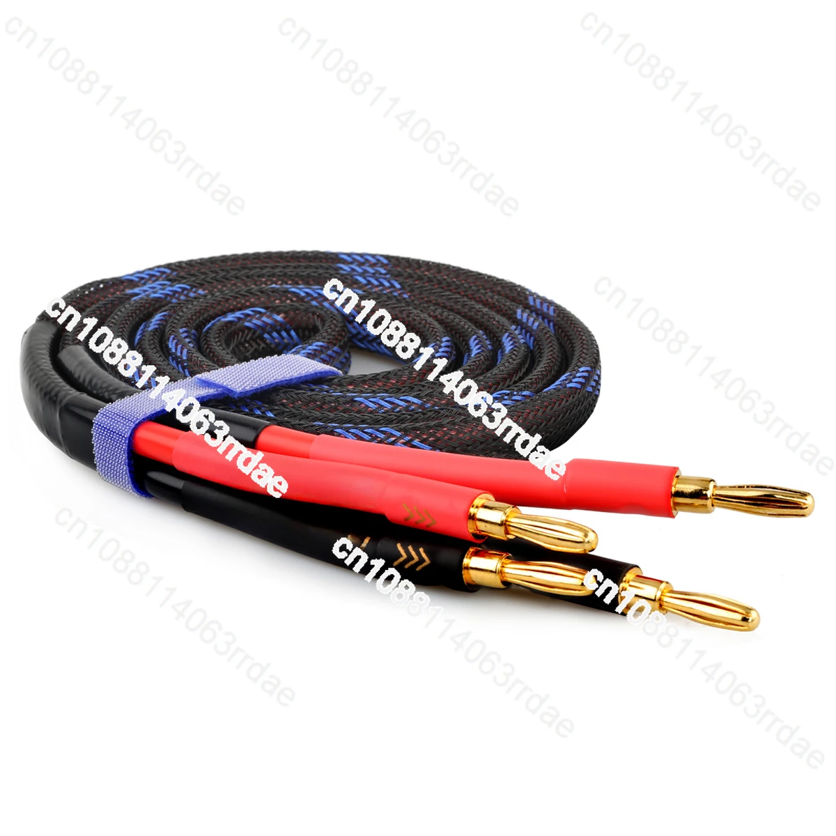 600 Core Fever 4N Oxygen-free Copper Speaker Cable Banana Head Power Amplifier Speaker Cable Audio Cable